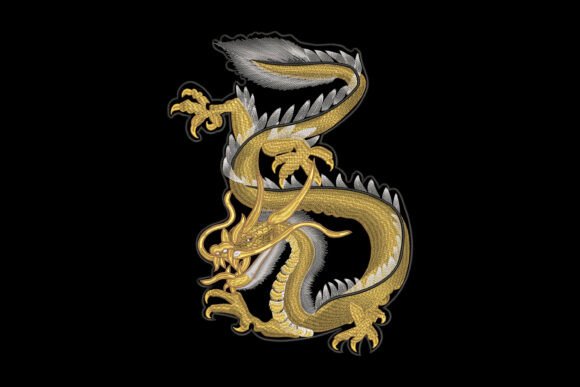 Celestial Eastern Dragon Embroidery Review