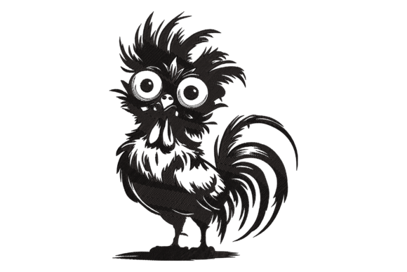 Fluffy Shocked Rooster: A Designer Review