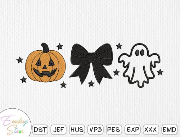 Halloween Pumpkin Ghost Embroidery Review