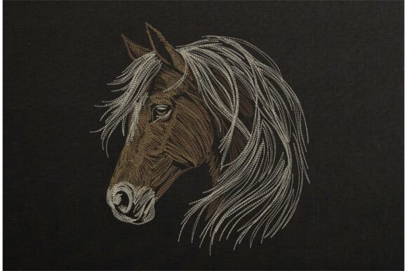 Horse Head Realistic Animal Portrait Review