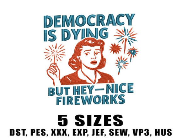 Reviewing Democracy is Dying for Etsy Shops