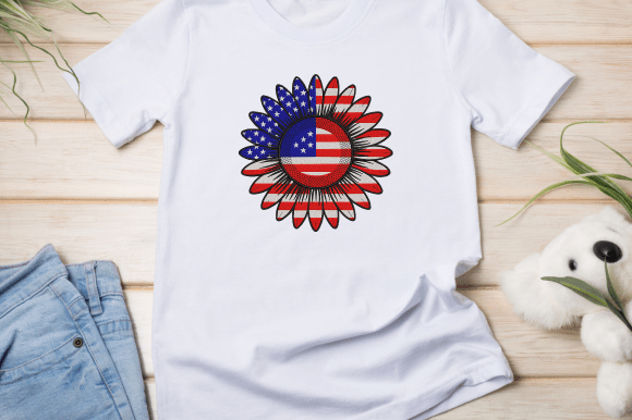 USA Sunflower: A Patriotic Embroidery Review