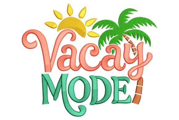 Vacay Mode: A Summer Embroidery Design Review